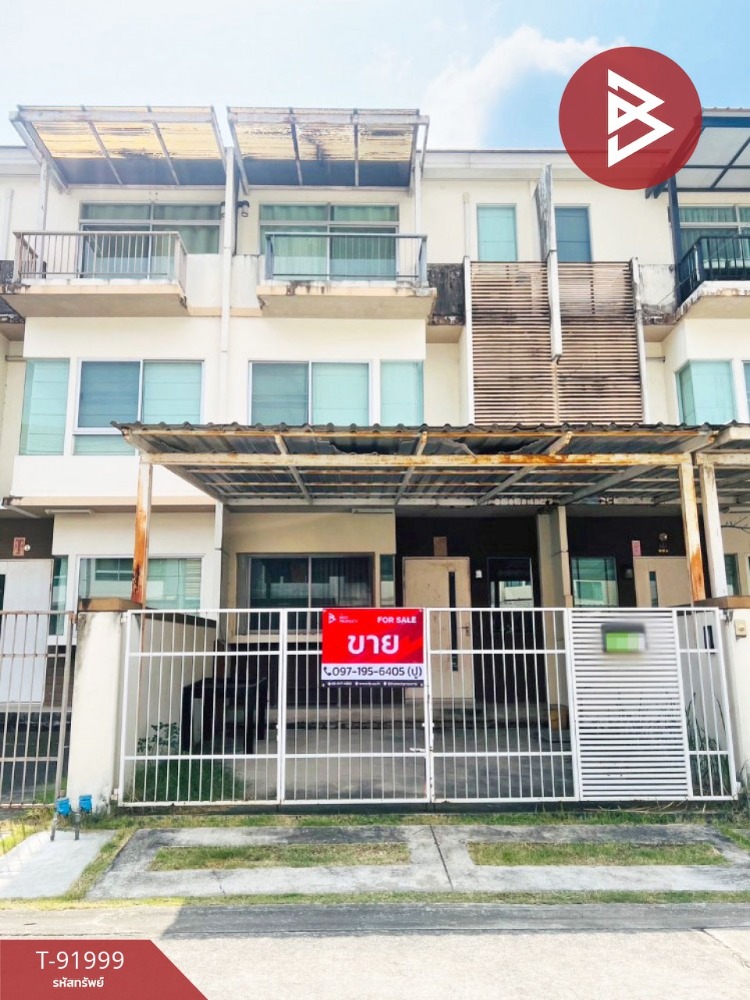 For SaleTownhouseRama 2, Bang Khun Thian : Townhouse for sale, New Home Project 2, Rama 2-Phutthabucha, Bangkok