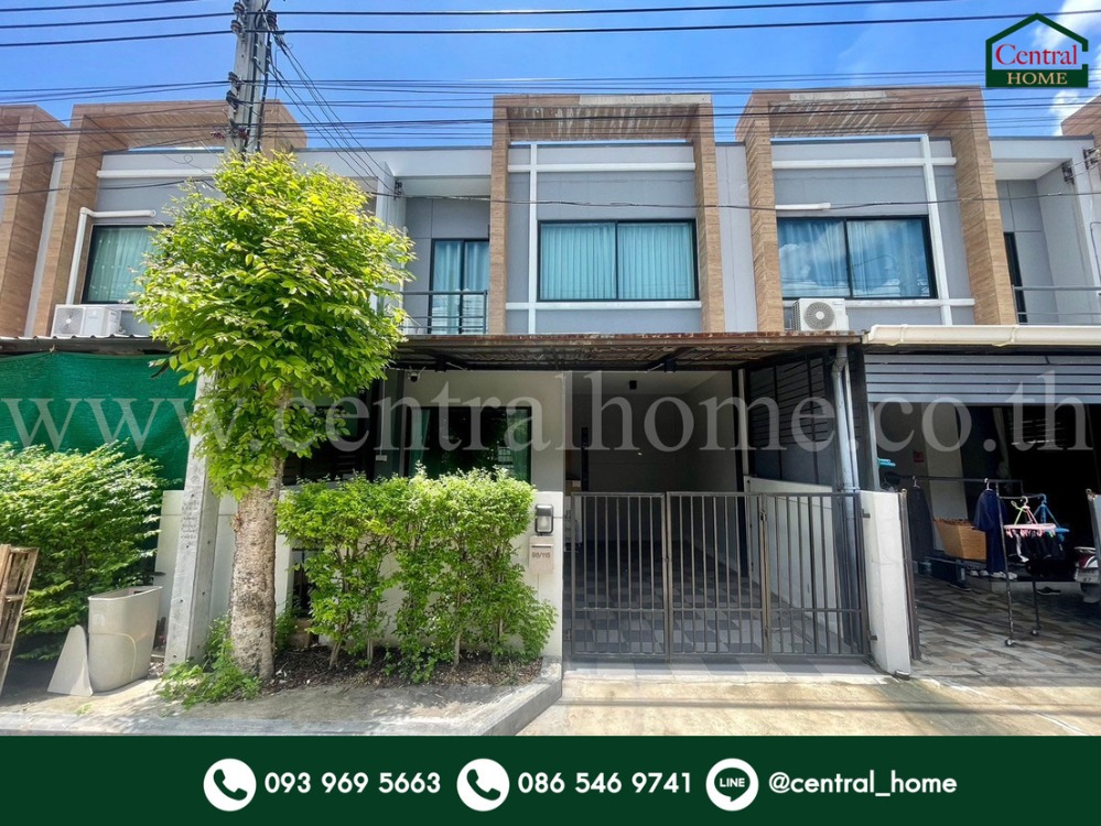 For SaleTownhouseNonthaburi, Bang Yai, Bangbuathong : Townhome Esgate Chaengwattana - Kanchanaphisek