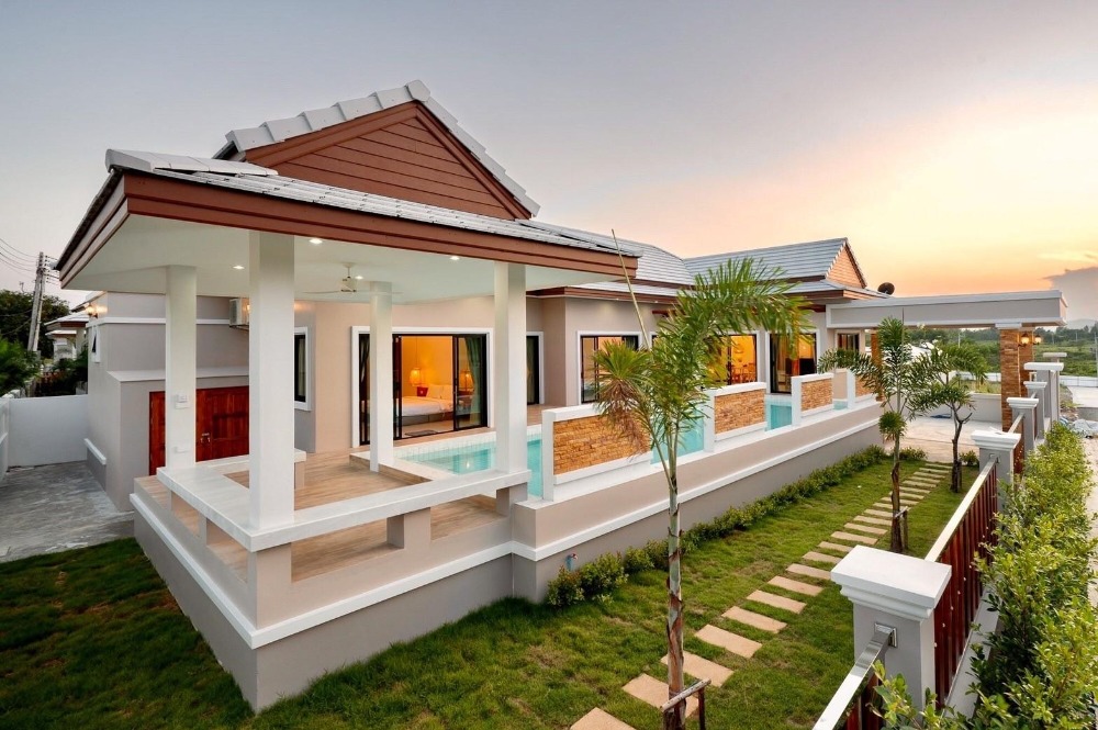 For SaleHuahin, Prachuap Khiri Khan, Pran Buri : For sale: Thonsuk Pool Villa