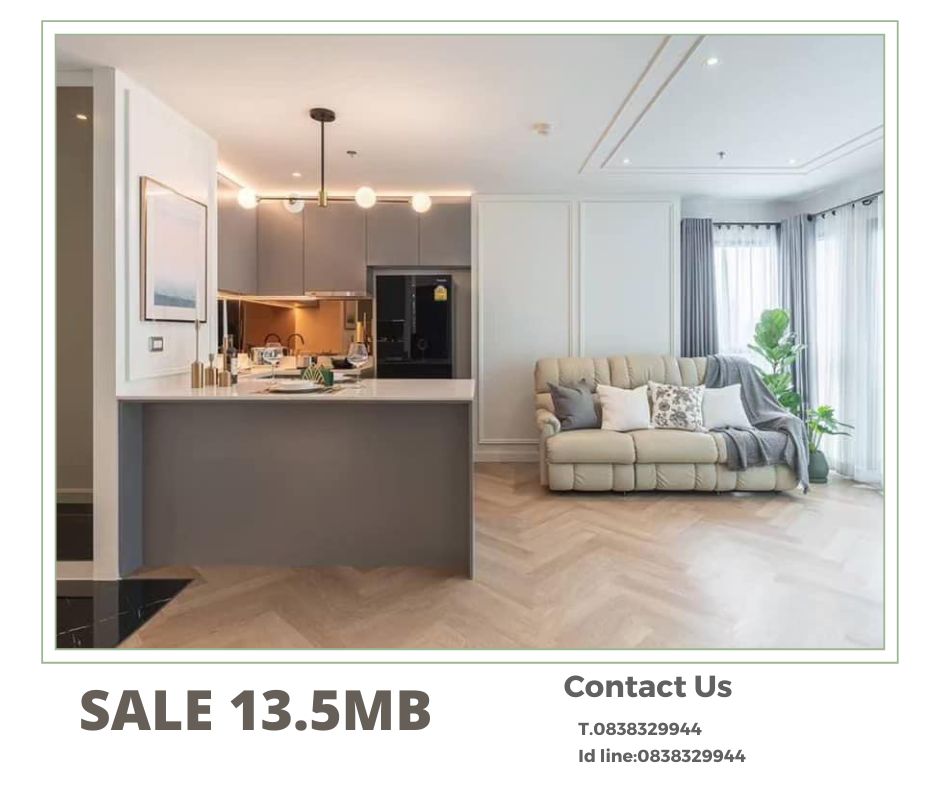 For SaleCondoSukhumvit, Asoke, Thonglor : Condo for sale, 2 bed, Rhythm Sukhumvit 36-38, 78 sq m, ready to move in, high floor