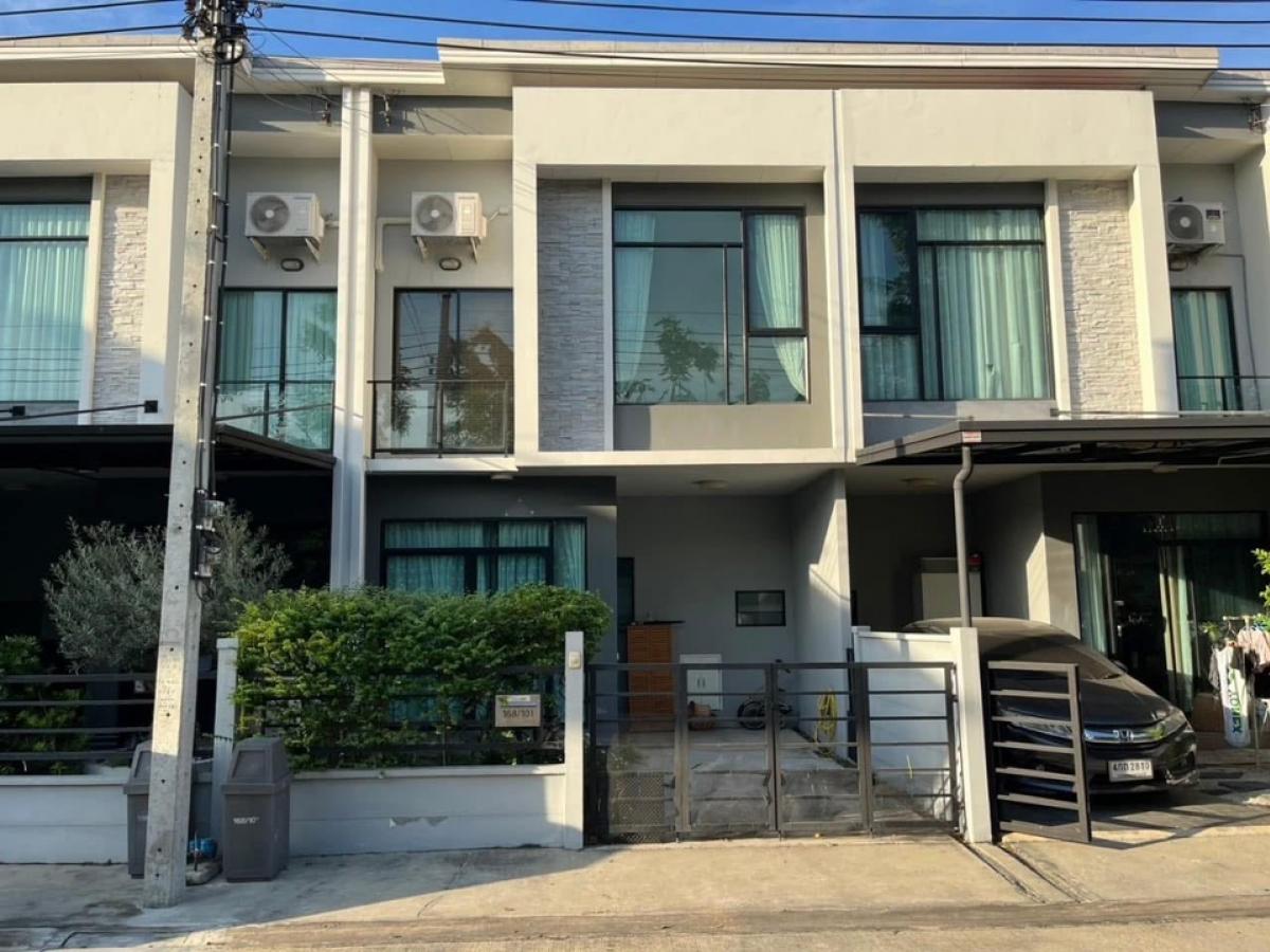 For RentTownhouseNawamin, Ramindra : 18,000.- Townhome Pleno Pleno Phahon-Watcharapol 2 near Wat Ko, near ST Phetkasem Market, near BTS Phumiphol Station