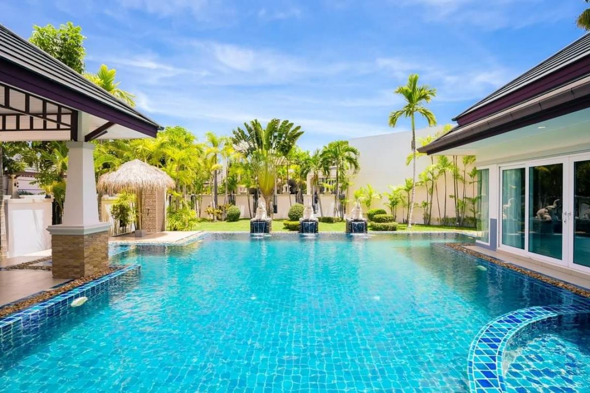 ขายบ้านพัทยา บางแสน ชลบุรี สัตหีบ : Sale luxury pool villa soi Wat Yan Ban Amphoe Pattaya