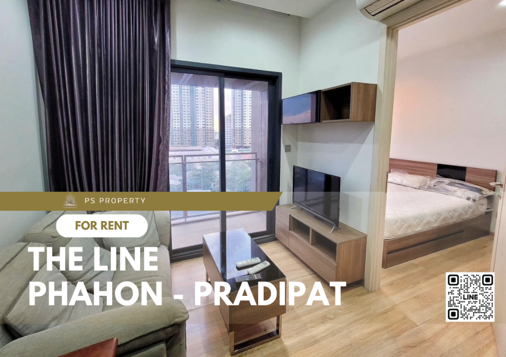 For RentCondoSapankwai,Jatujak : For rent 📍 The Line Phahol - Pradipat 📍 Fully furnished and electrical appliances, near BTS Saphan Khwai.