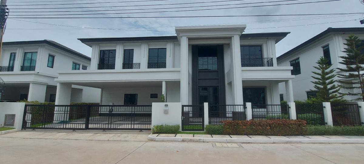 For SaleHouseLadkrabang, Suwannaphum Airport : New house for sale, large single house in the village #Setthasiri Bangna-Suvarnabhumi