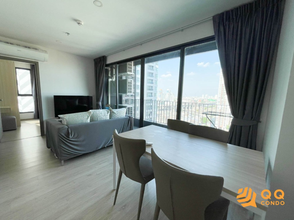 For RentCondoBangna, Bearing, Lasalle : 🏬 For Rent Ideo O2  2Bed, 53 sq.m., Beautiful room, fully furnished.