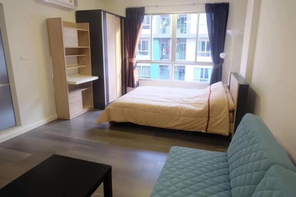 For SaleCondoBangna, Bearing, Lasalle : For sale: Dcondo Campus resort Bangna, studio room, 5th floor, fully furnished (SM727)