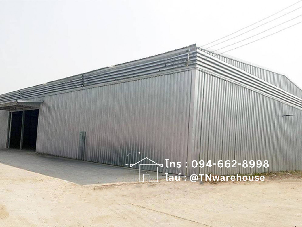 For RentWarehouseMin Buri, Romklao : Warehouse for rent, Lat Krabang, 176 sq m, on the road, convenient transportation [R09D_3]