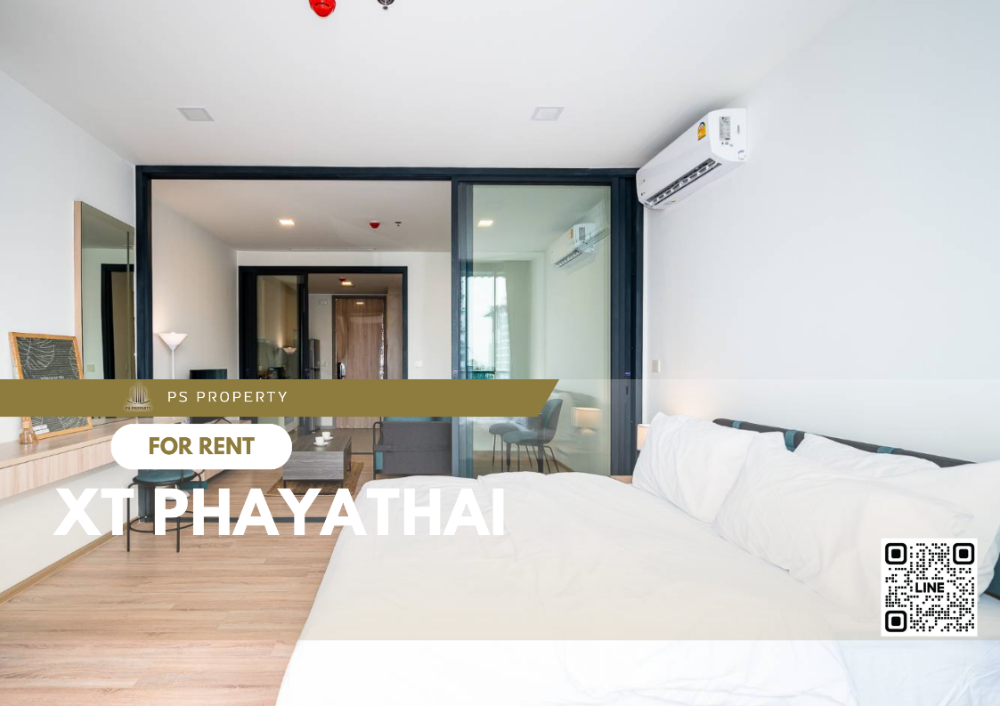 For RentCondoRatchathewi,Phayathai : For rent ✨ XT PHAYATHAI ✨ complete furniture and electrical appliances, near BTS Phaya Thai.