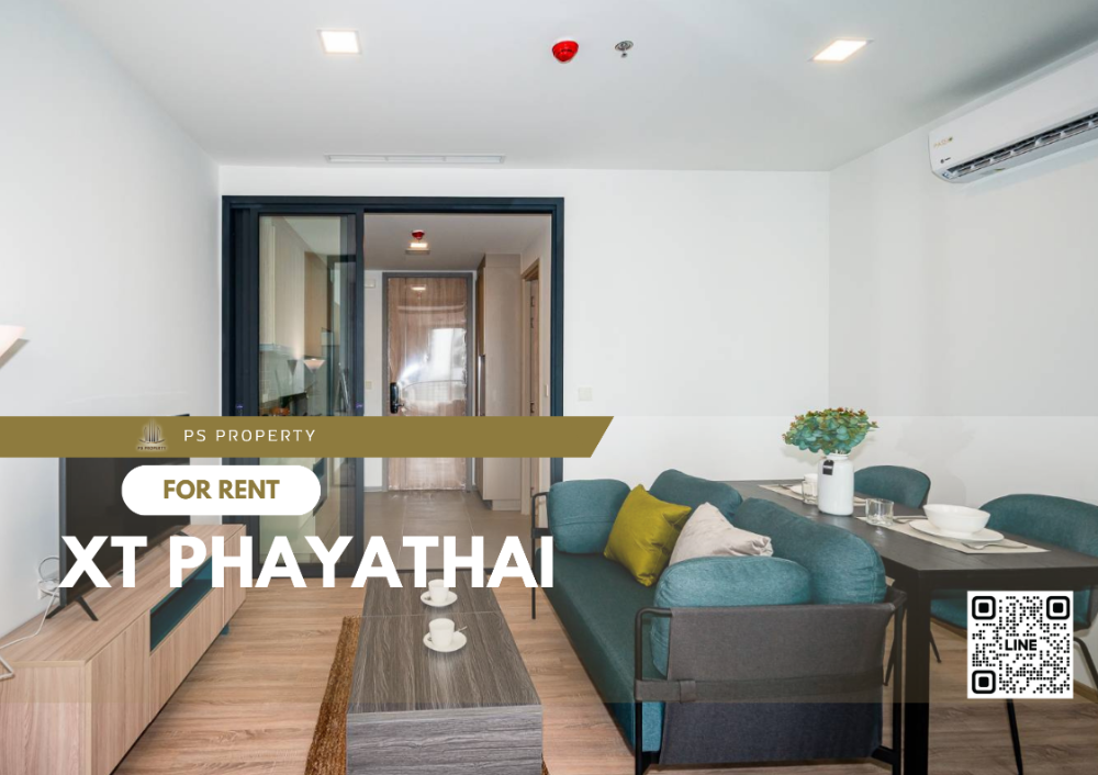 For RentCondoRatchathewi,Phayathai : For rent 📍 XT PHAYATHAI 📍 Fully furnished and electrical appliances, near BTS Phaya Thai.