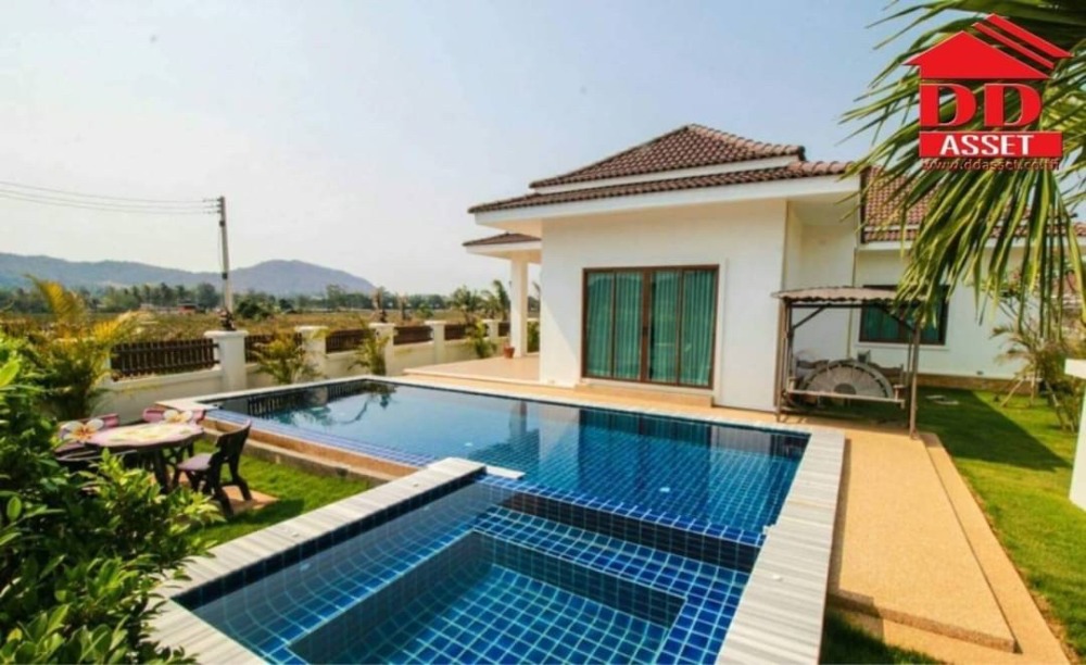 ขายบ้านหัวหิน ประจวบคีรีขันธ์ : For Sale / For Rent Pool Villa Hua Hin บ้านพูลวิลล่า หัวหิน วังก์พง เขาเต่า Code :  H8092