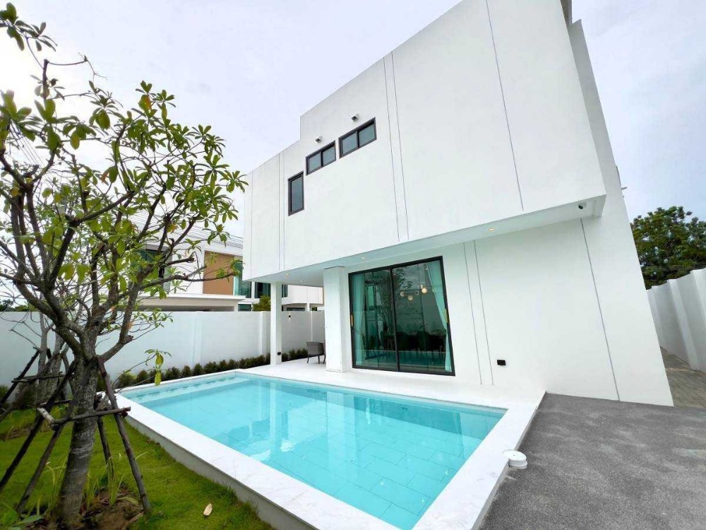 For RentHouseChiang Mai : Luxury house for rent with private pool near by 10 min to Big C Mae Hia, No.9H793