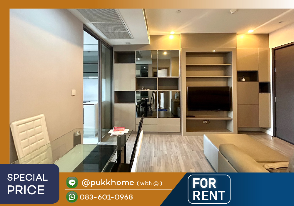 For RentCondoSiam Paragon ,Chulalongkorn,Samyan : 📣 For rent: The room Rama 4 / 45 sq m., high floor, furnished, ready to move in 📞Line:@pukkhome (with@)