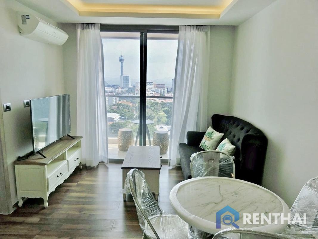 For SaleCondoPattaya, Bangsaen, Chonburi : Fully Furnished 1bed Condo at The Peak Towers 3.49mb