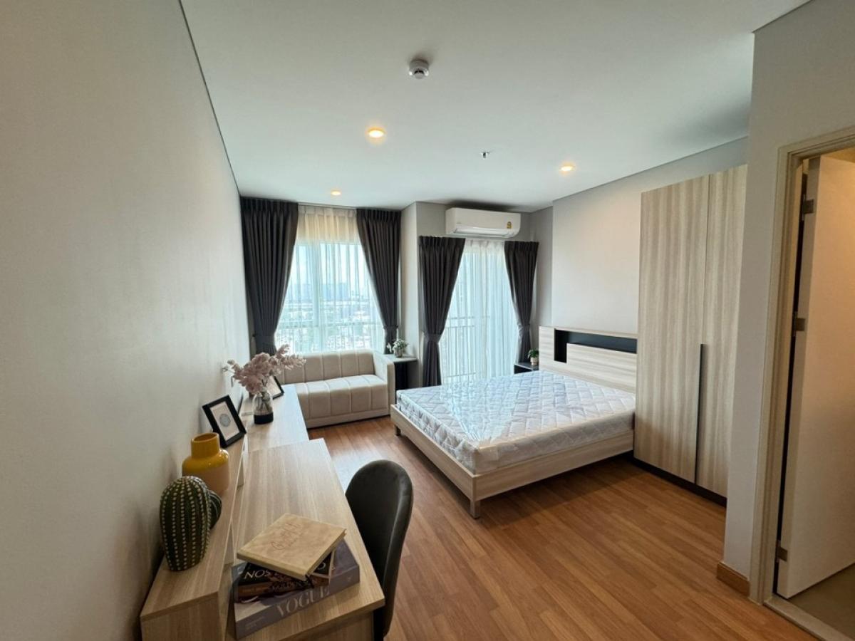 For SaleCondoBang Sue, Wong Sawang, Tao Pun : Condo for sale, Lumpini Place Tao Poon Interchange, near MRT Tao Poon, fully furnished, size 23 sq m., fully furnished, ready to move in, convenient transportation, Bang Sue, Prachachuen,