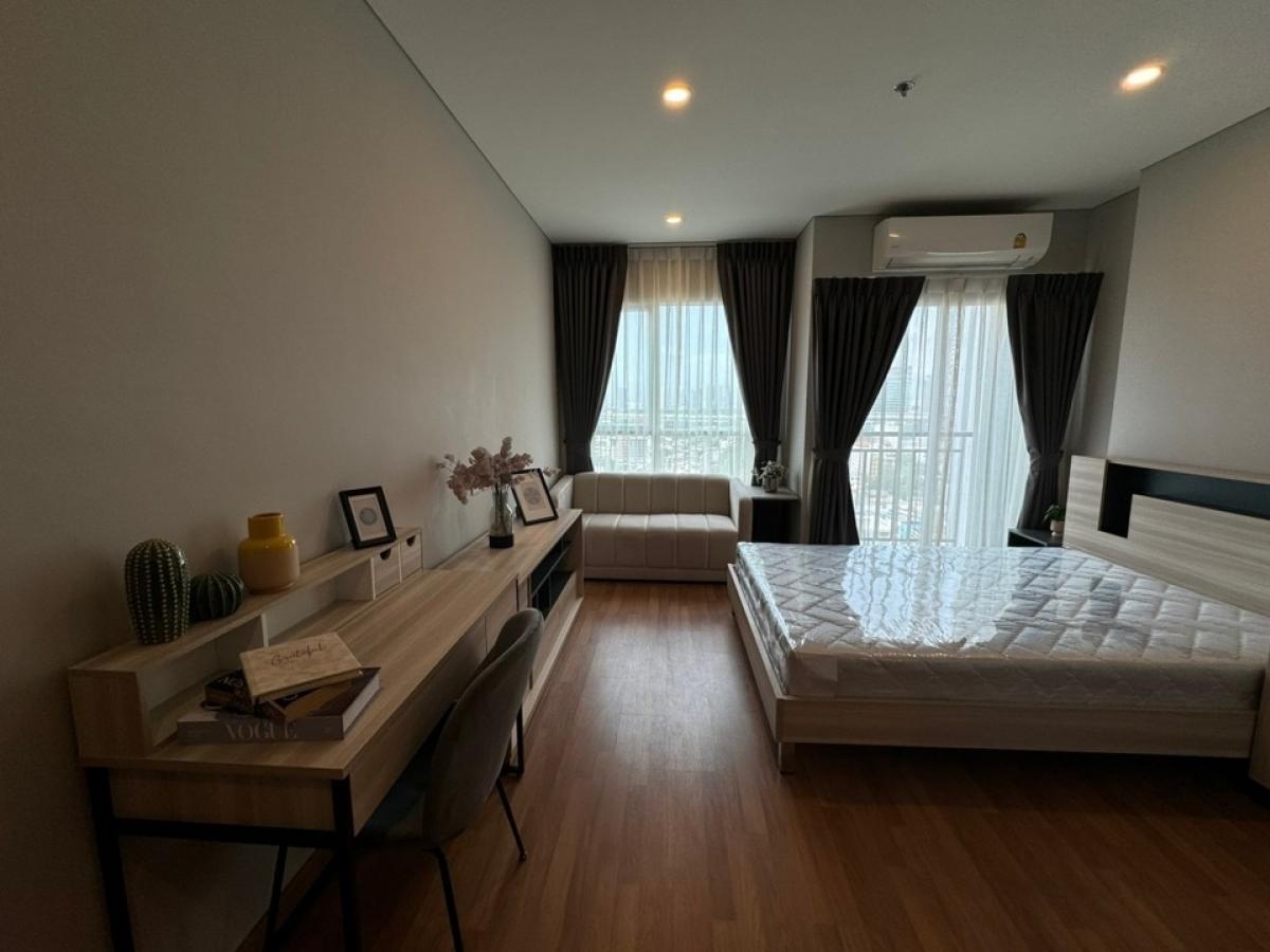 For SaleCondoBang Sue, Wong Sawang, Tao Pun : Condo for sale, Lumpini Place Tao Poon Interchange, near MRT Tao Poon, fully furnished, size 23 sq m., fully furnished, ready to move in, convenient transportation, Bang Sue, Prachachuen,