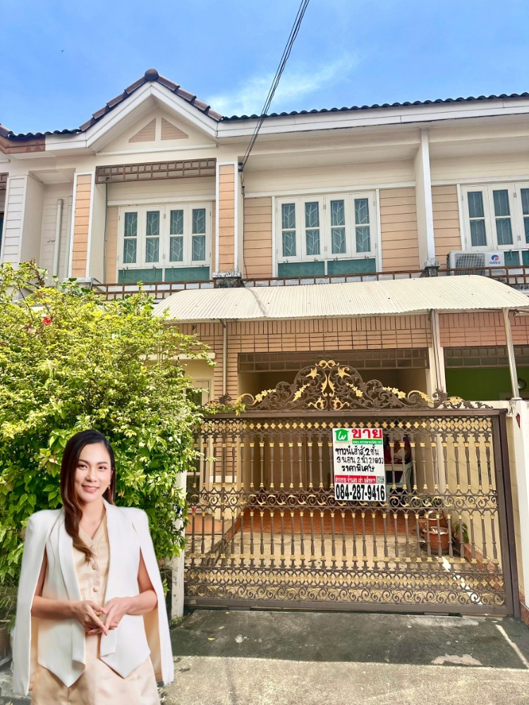 For SaleHouseRama 2, Bang Khun Thian : Townhouse for sale, good condition, can't find this location at this price. The atmosphere is pleasant, quiet, and private.