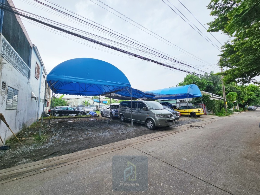 For SaleLandLadprao101, Happy Land, The Mall Bang Kapi : Land for sale, 149 sq.wa, Soi Lat Phrao 101, Intersection 45, wide frontage, already filled in