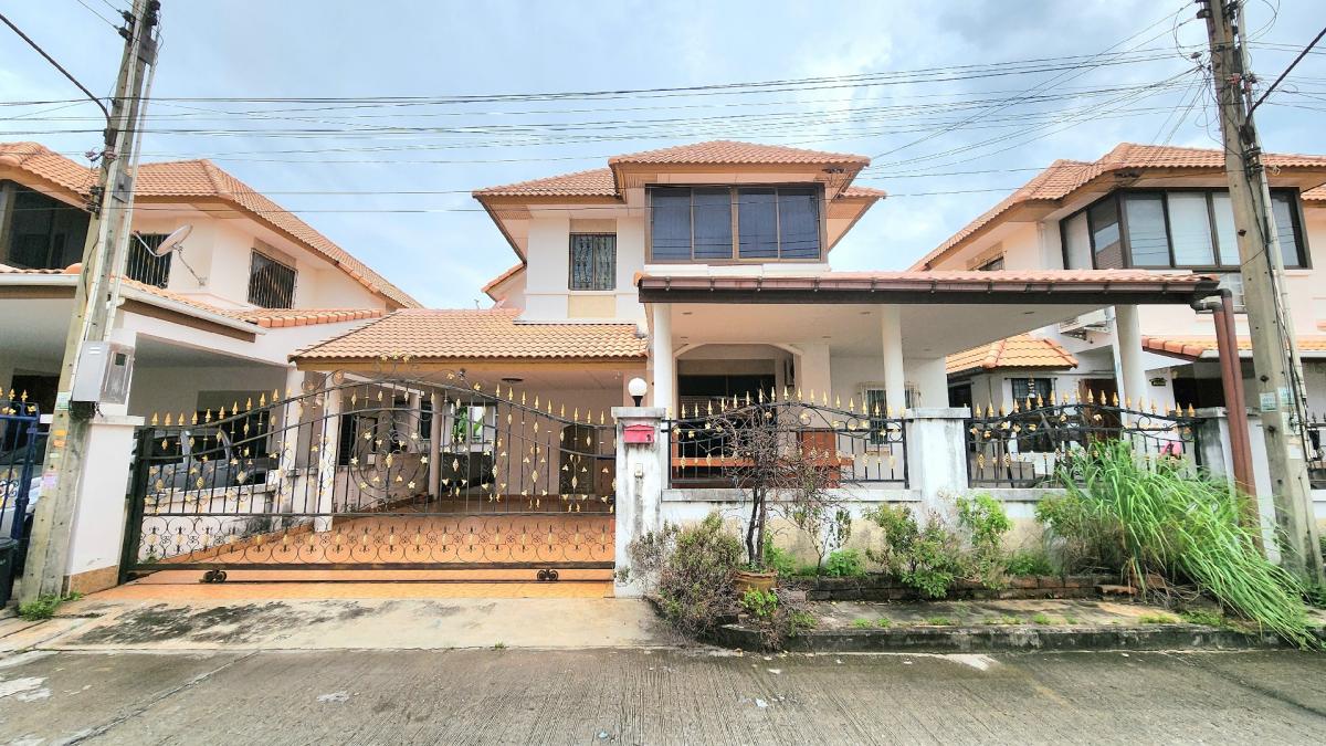 For SaleHousePattaya, Bangsaen, Chonburi : For sale: 2-storey detached house, Khao Lam Road, Chonburi