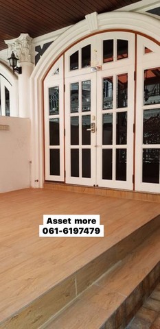 For RentTownhouseOnnut, Udomsuk : For sale and rent, 4-storey townhouse, size 23 sq w, usable area 200 sq m, convenient transportation, Khlong Tan Nuea Subdistrict, Watthana District, Bangkok