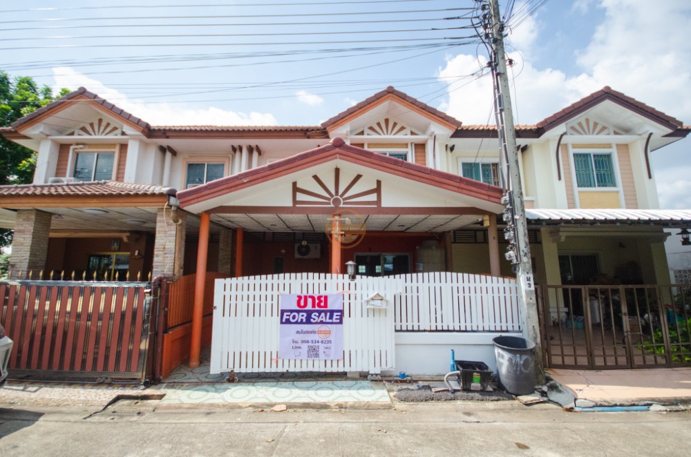 For SaleTownhomeVipawadee, Don Mueang, Lak Si : 💖🏠For sale - Second-hand townhouse in Bangkok area, Pruksa Ville 8/1, Songprapa-Don Mueang, Soi Wat Welunaram 15 💖