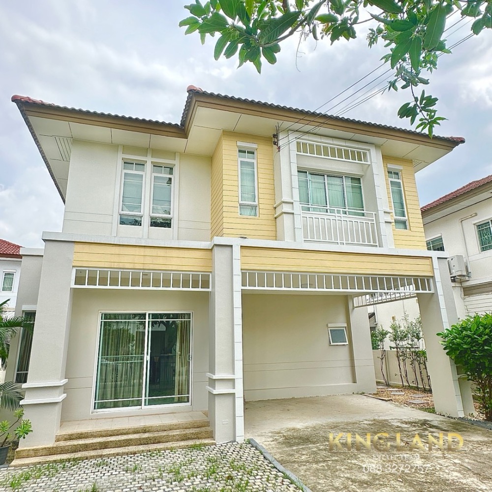 For RentHouseNawamin, Ramindra : Single house for rent, very large, 68 sq.w., near Safari, lots of space, can park up to 4 cars in the house, 3 bedrooms, 3 bathrooms, Soi Hathai Rat 39, along Khlong Song, fully furnished, near Fashion Island, only 15 minutes #Can register a company 💥💥For