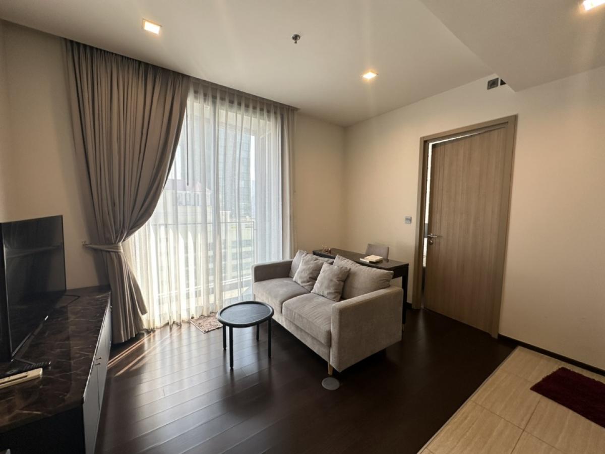 For RentCondoRatchathewi,Phayathai : 🔥Urgent rental🔥The Line Ratchathewi Condo, 1 bedroom, 1 bathroom, size 35.5 sq m., 24th floor, nice view, fully furnished, beautifully decorated 1 bedroom 1 bathroom Size 35.5 sqm. Floor 24 with nice view