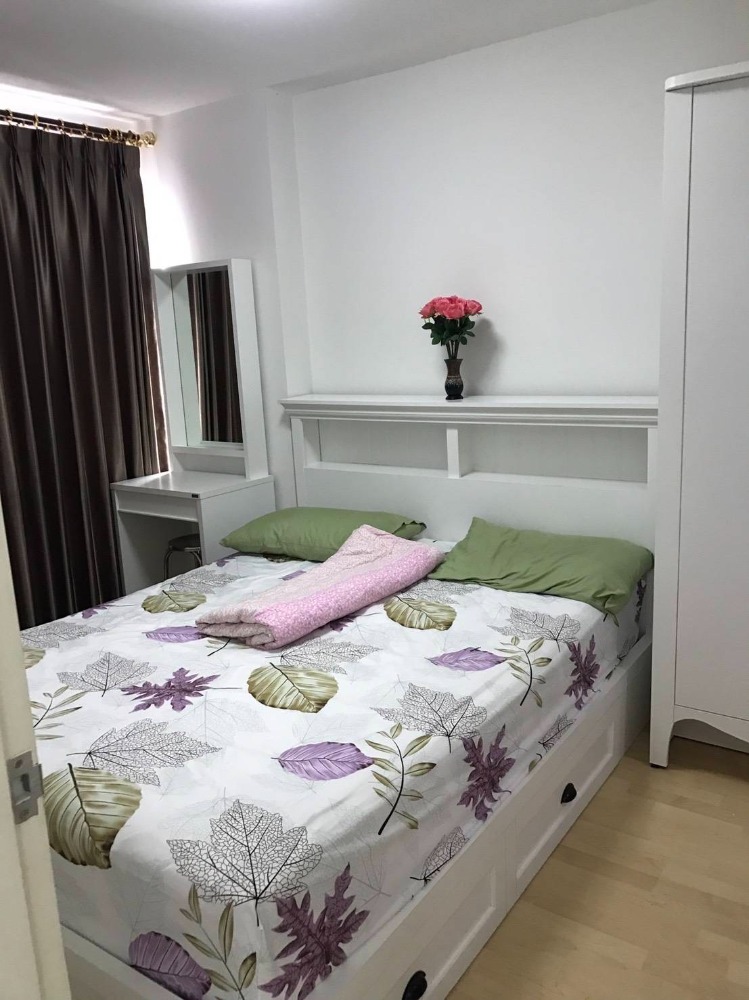 For RentCondoRamkhamhaeng, Hua Mak : ✨️🧸For rent🧸✨️Condo The LIB (Ramkhamhaeng 43/1) Corner room, beautiful, ready to move in, 4th floor, size 28 sq m. 🪧Price 7,500 baht/month✨️ Ready to move in early September