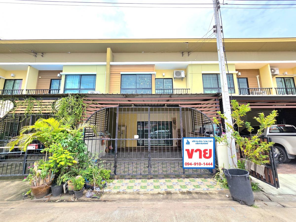 For SaleTownhouseRama 2, Bang Khun Thian : For sale: 2-storey townhouse on the road, Soi Thian Thale 32