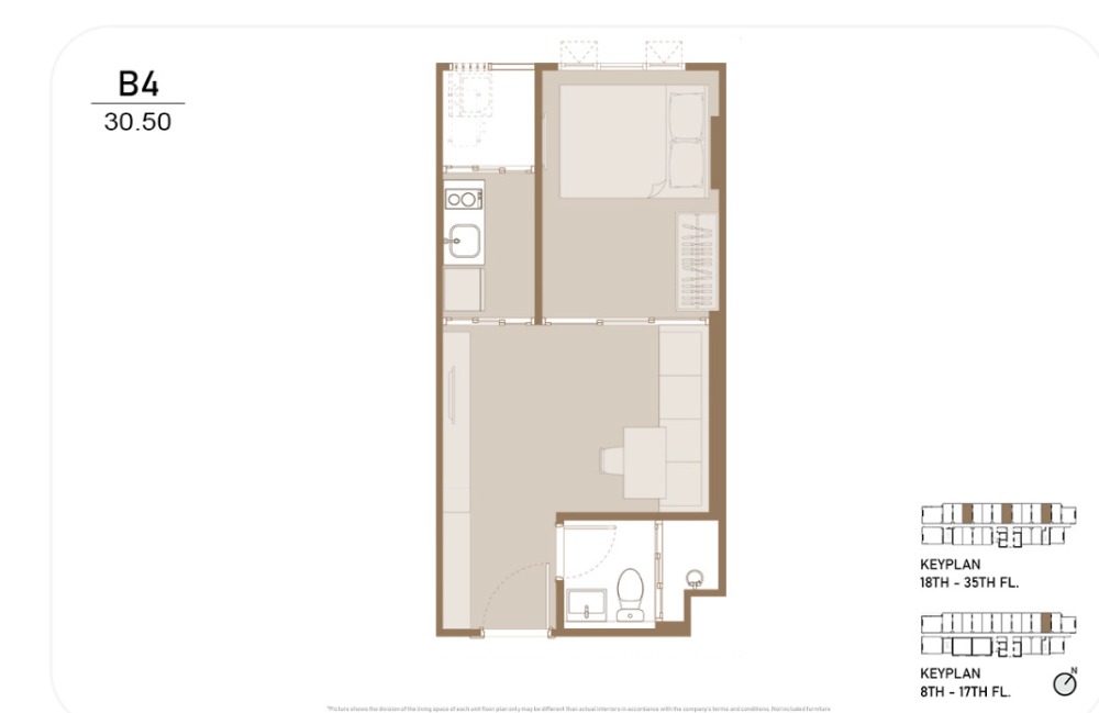 For SaleCondoOnnut, Udomsuk : Condo for Sale : Aspire Onnut Station RESALE