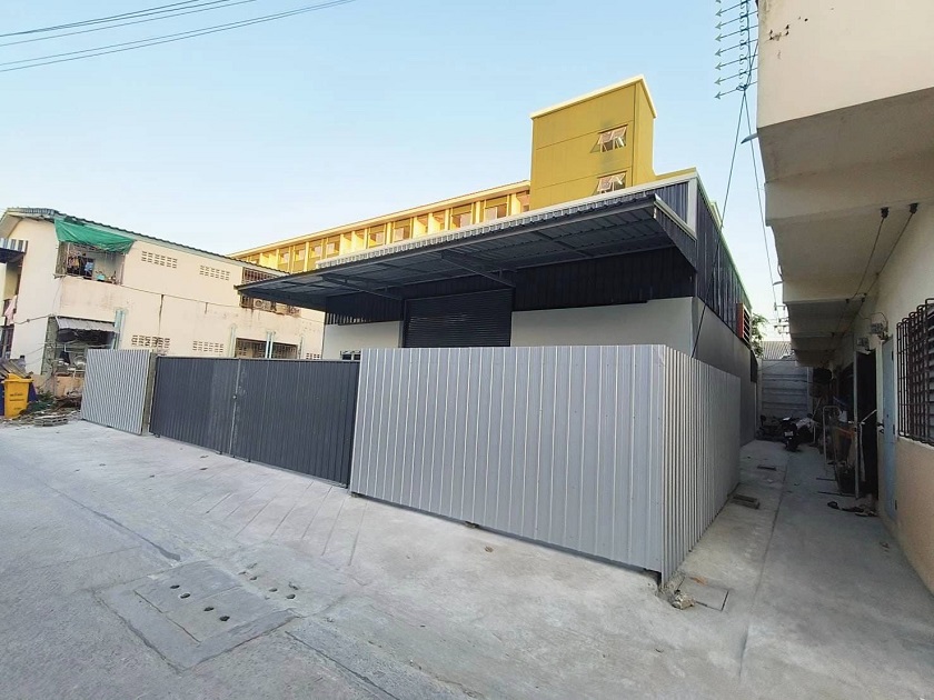 For RentWarehouseNonthaburi, Bang Yai, Bangbuathong : #New warehouse for rent, Bang Bua Thong, Nonthaburi, usable area 200 sq m., size 150 sq m., parking space 50 sq m.