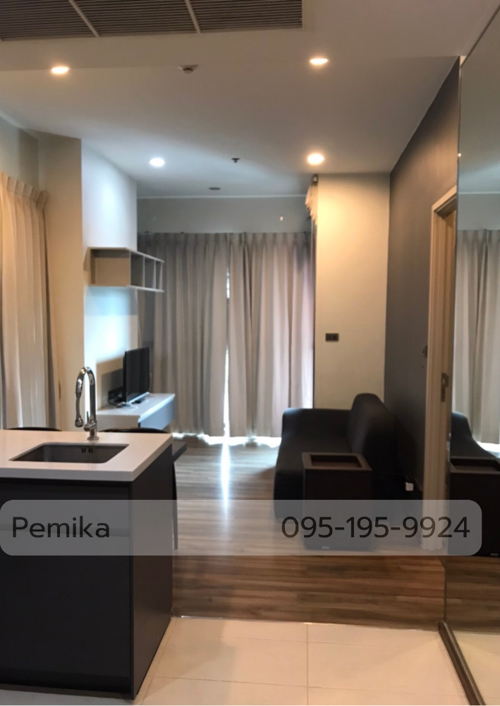 ให้เช่าคอนโดอ่อนนุช อุดมสุข : For Rent WYNE Sukhumvit area 35 sqm 14K Fully Furnished ให้เช่า คอนโด วายน์ สุขุมวิท