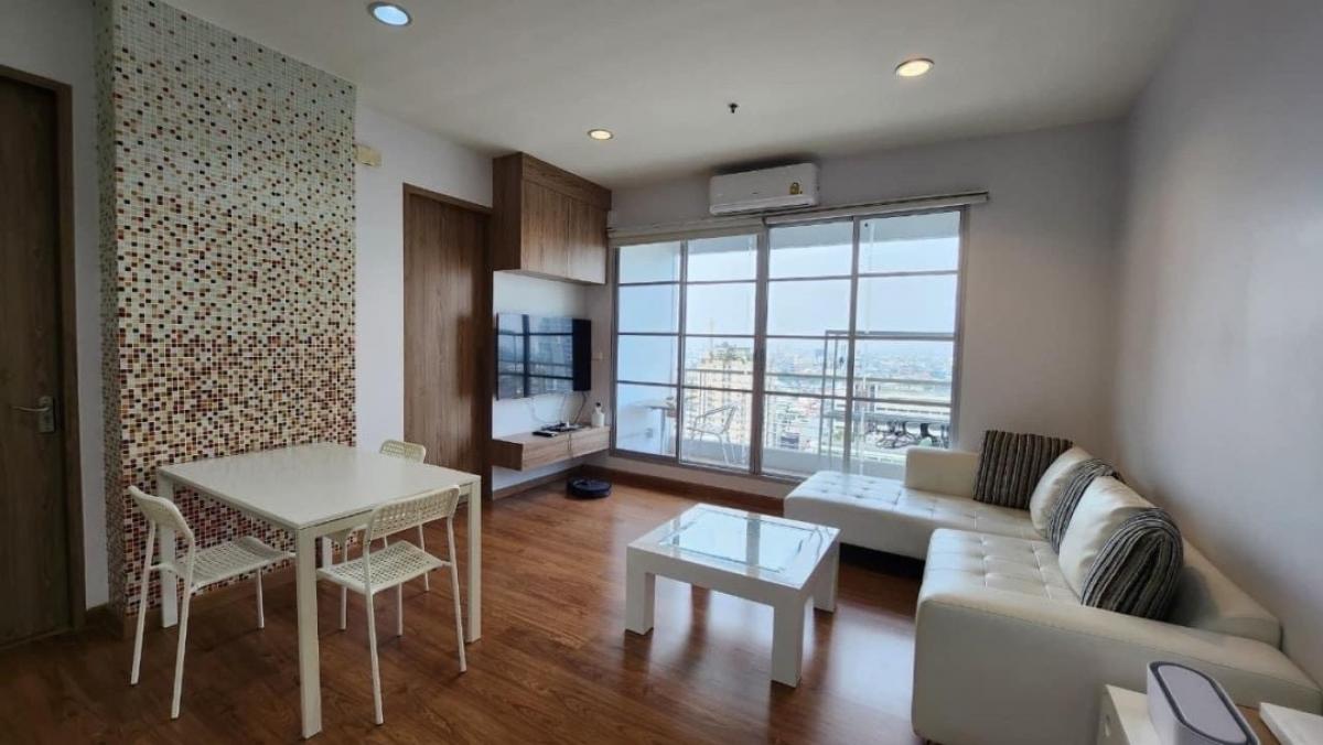 For RentCondoRatchathewi,Phayathai : ++For rent urgently++ Baan Klang Krung Siam - Pathumwan Condo, 1 bedroom, 1 bathroom, size 55 sq m., 25th floor, beautiful open view, fully furnished, ready to move in