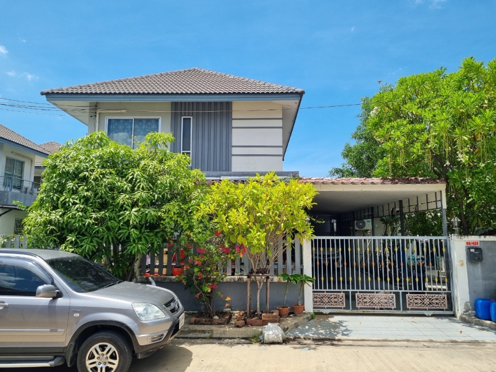 For SaleHouseRama 2, Bang Khun Thian : 2-storey detached house, 92.5 sq.w., Sinthavee Thian Thale Village 2, Soi Thian Thale 20 (Soi 14), Bang Khun Thian Sai Thale Road, Rama 2 Road, Bang Khun Thian District, Bangkok