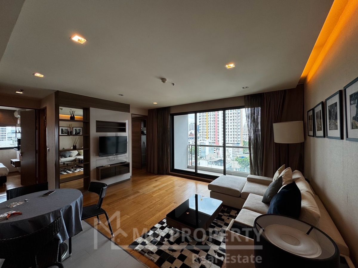 ให้เช่าคอนโดสาทร นราธิวาส : The Address Sathorn 2 bedroom 81sqm nice layout Good view for rent only 50,000 please contact 0816878954