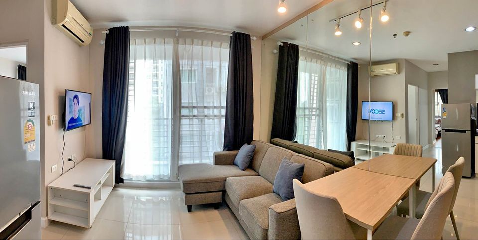 For RentCondoOnnut, Udomsuk : Condo for rent, 2 bedrooms @ City Sukhumvit 101/1 🔥 Near BTS Punnawithi 🔥