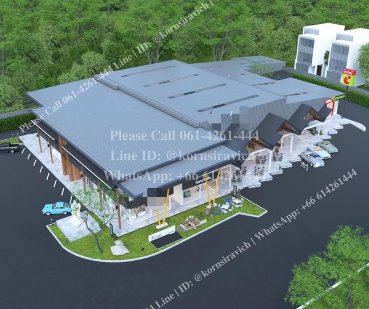 For RentRetailNonthaburi, Bang Yai, Bangbuathong : For rent, Community Mall project, Sanambinnam, near the Government Lottery Office, Nonthaburi Province, only for those with experience in service, marketing and management.