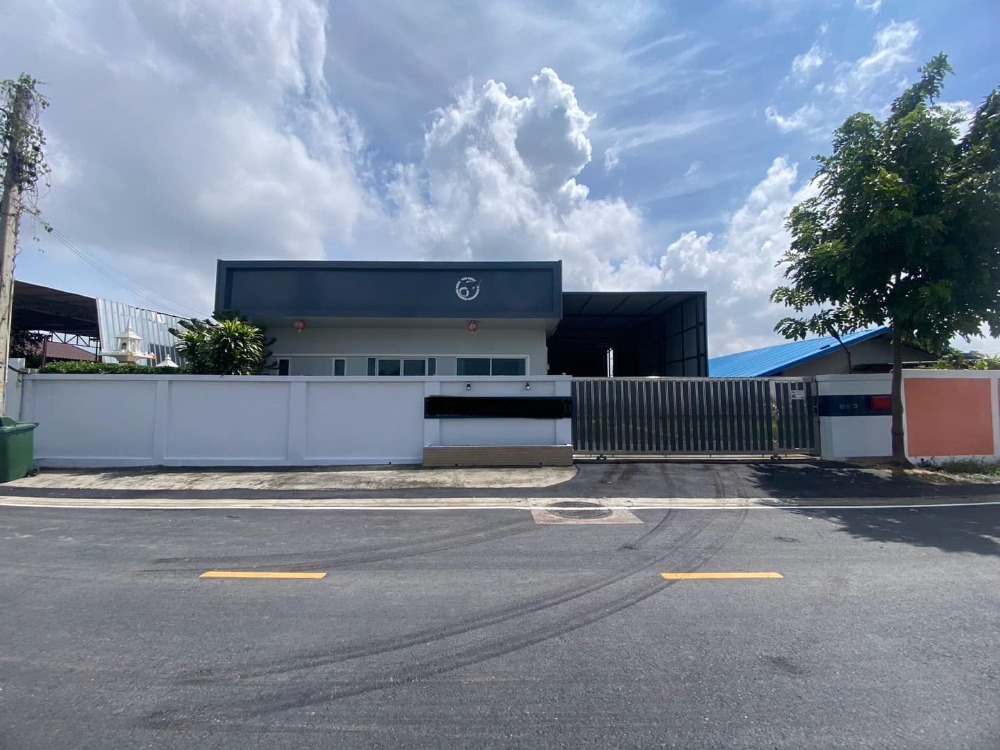 For RentWarehouseSamut Prakan,Samrong : B907 Land for sale with warehouse office, Phraeksa Subdistrict Administrative Organization, Soi Sutjai, Phraeksa area, Mueang Samut Prakan District, Samut Prakan