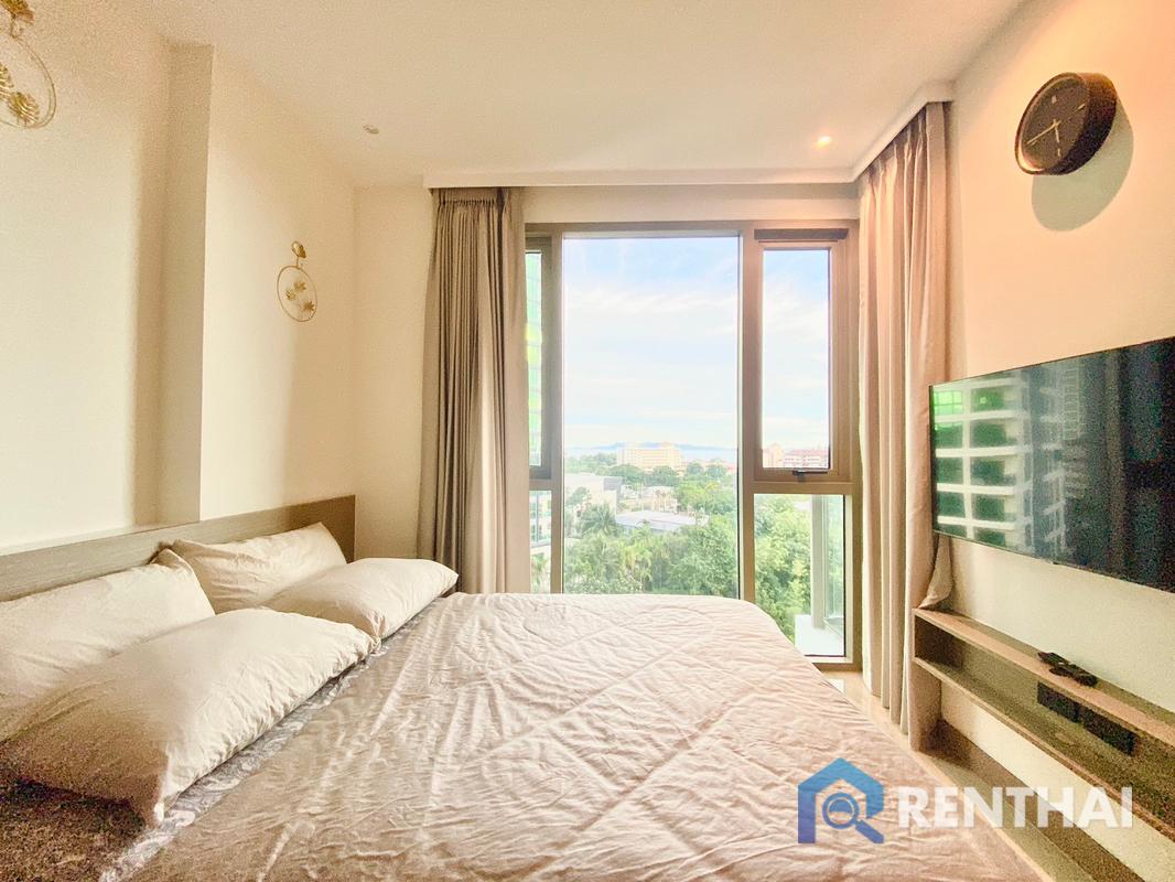 For RentCondoPattaya, Bangsaen, Chonburi : Room for rent  Riviera Ocean Drive 1 bedroom sea view