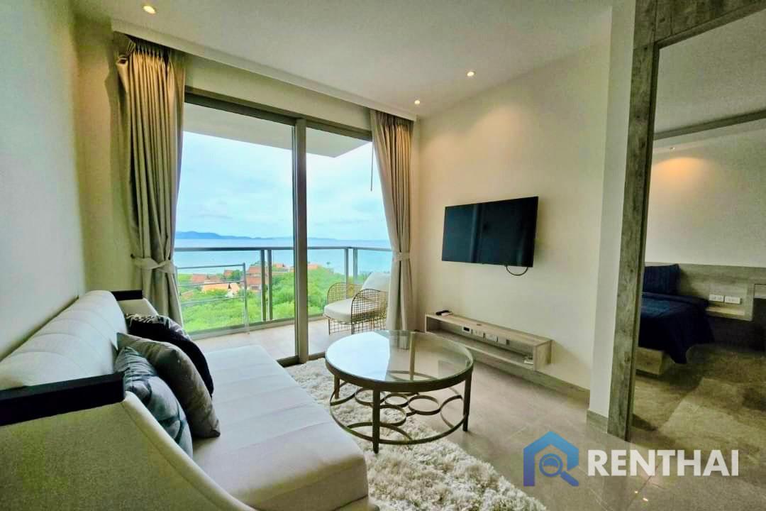 For SaleCondoPattaya, Bangsaen, Chonburi : The Riviera MonacoFurnished 4.39M Foreign name, sea view