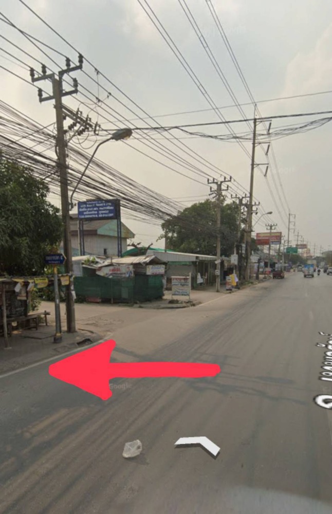 For SaleLandSamut Prakan,Samrong : Land for sale on Theparak Road, Bang Pla Subdistrict, Bang Phli District, Samut Prakan