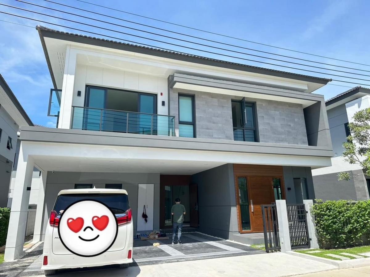 ขายบ้านบางนา แบริ่ง ลาซาล : 📢👇Brand new house in new compound,  fully furnished, near Mega Bangna at The City Bangna (new project)