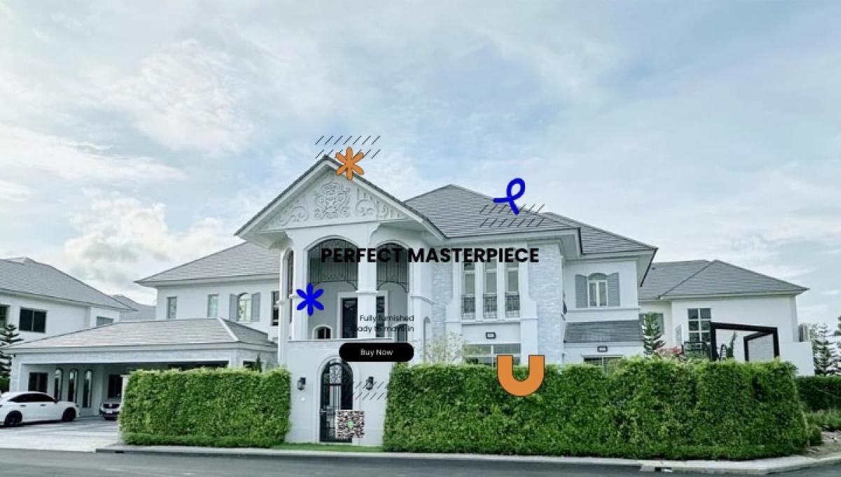 ขายบ้านลาดกระบัง สุวรรณภูมิ : ขาย/เช่า บ้าน Perfect Masterpiece  5 ห้องนอน กรุงเทพกรีฑา ใกล้โรงเรียน นานาชาติ เวลลิงตัน โรงเรียน นานาชาติ ไบรท์ตัน✨แต่งเสร็จเรียบร้อย พร้อมเข้าอยู่✨