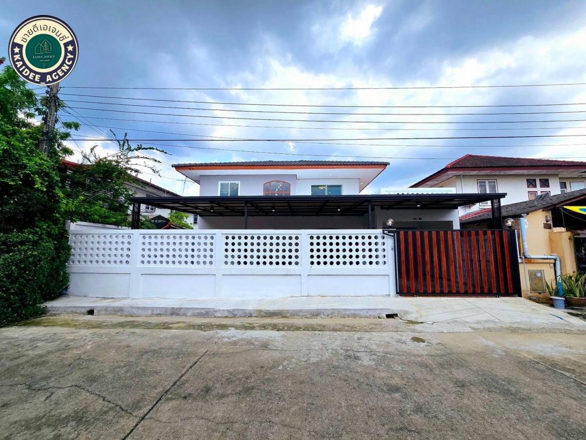 For SaleHouseNawamin, Ramindra : For sale, 2-storey detached house, Casalina Village 2, Nimit Mai Road, Sai Kong Din, Khlong Sam Wa, near Min Buri, Hathai Rat, near Fashion Island, near Safari World Suwinthawong, Nong Chok, near the Pink Line, Bang Chan, near Wat Sut Jai