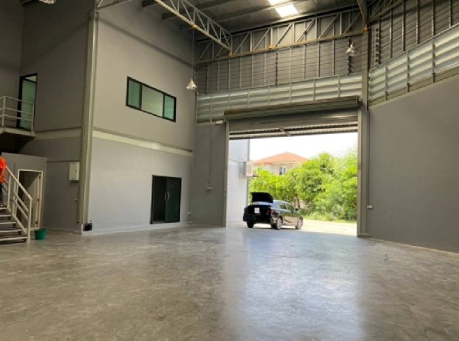 For RentWarehouseRama 2, Bang Khun Thian : For Rent: Warehouse with office for rent, total usable area 650 square meters / Soi Thian Talay 24, Rama 2 Road, very good location / trailer trucks can enter and exit