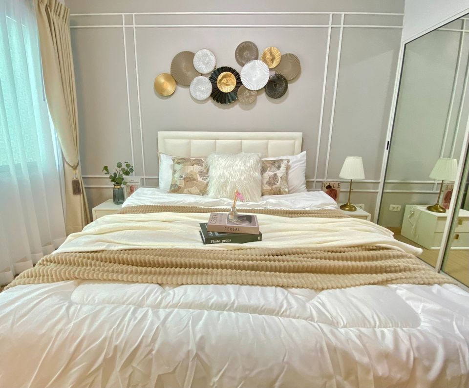 For SaleCondoRama9, Petchburi, RCA : Beautiful room, ready to move in immediately. We take care of the loan application until the transfer date.