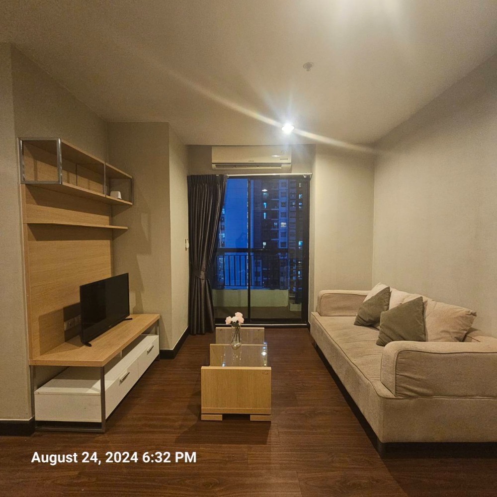 For RentCondoChaengwatana, Muangthong : Condo for rent, 1 bedroom, spacious room, fully furnished, cheapest in Ngamwongwan area