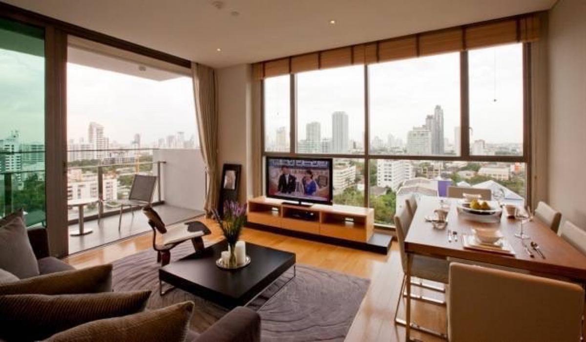 For RentCondoSukhumvit, Asoke, Thonglor : Aequa49 2bed2bath 92sqm (pet friendly) 75k