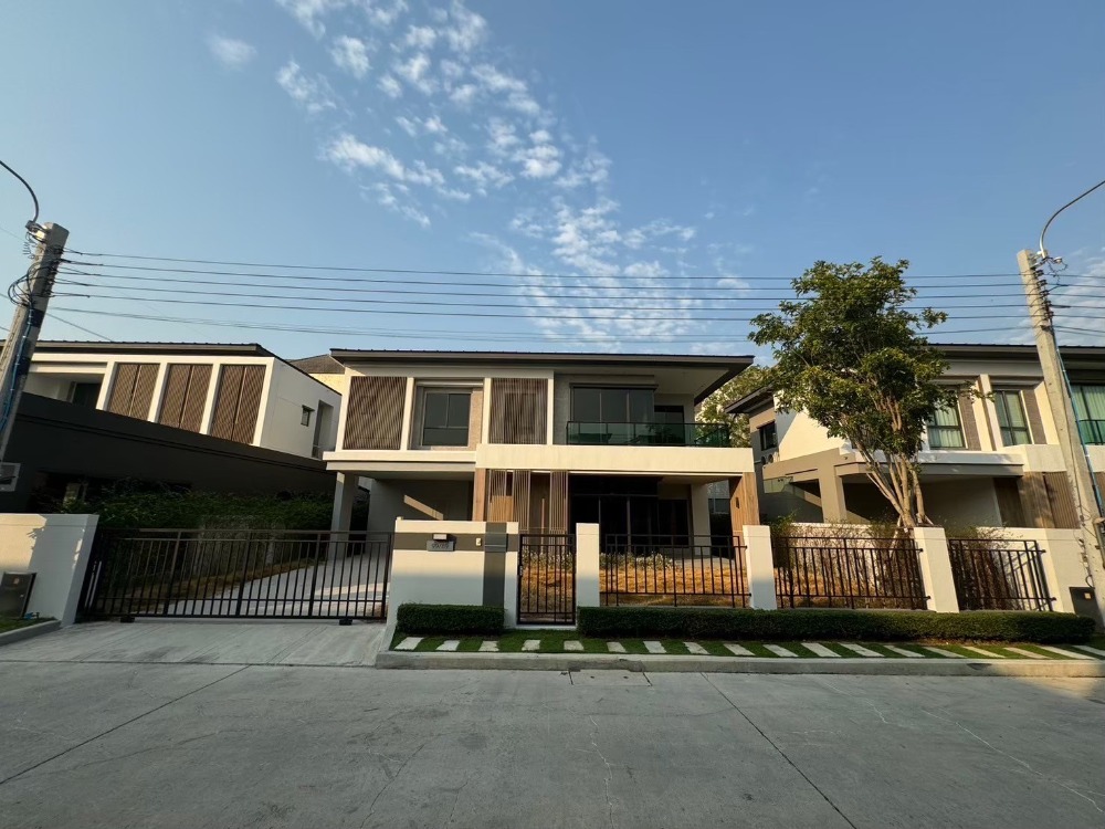 For SaleHouseVipawadee, Don Mueang, Lak Si : Urgent sale, 2-storey detached house, Bangkok Boulevard, Don Mueang, Chaeng Watthana, 85.8 sq m., very beautiful house, LINE @NYLE