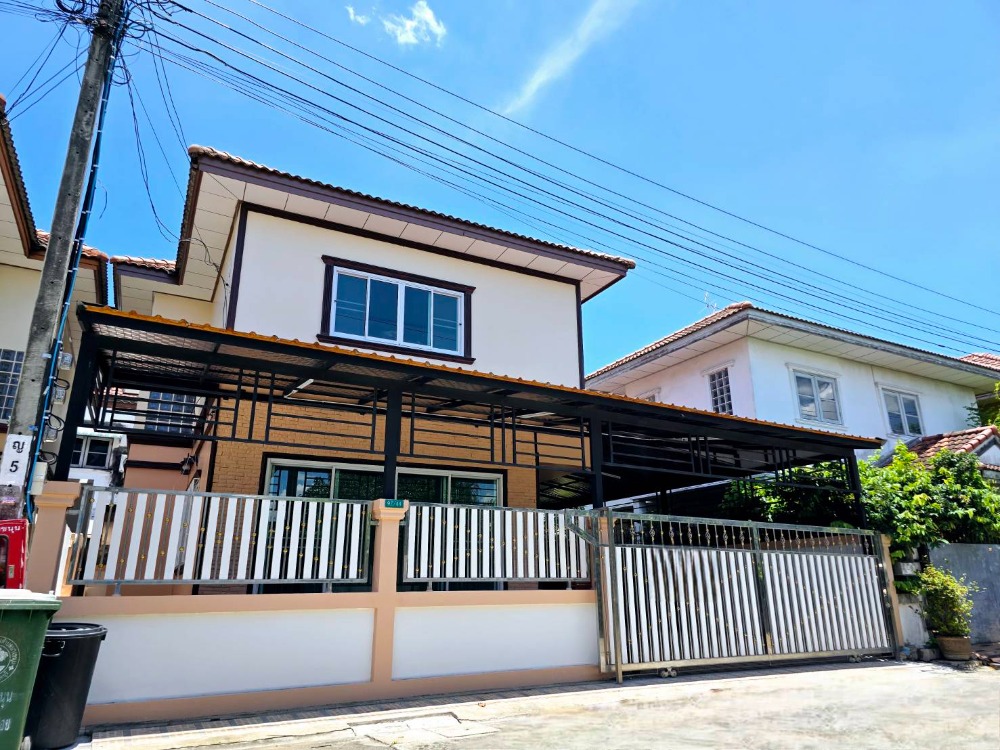 For SaleHousePinklao, Charansanitwong : Single house for sale, Jitnarong Village 10, ready to move in, near Central Westville