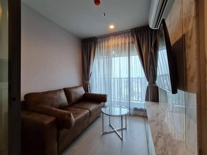 For RentCondoLadprao, Central Ladprao : LCP198 Condo Life Lat Phrao for rent, 17th floor, Building B, city view, 35 sq m., 1 bedroom, 1 bathroom, 22,000 baht, 064-959-8900